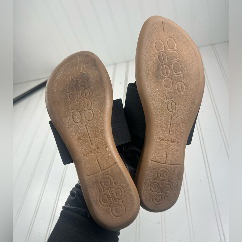 Andrรจ Assous Novalee Neutral Featherweights Sandals Womenโs Size 6-6.5 $20 - Picture 5 of 9